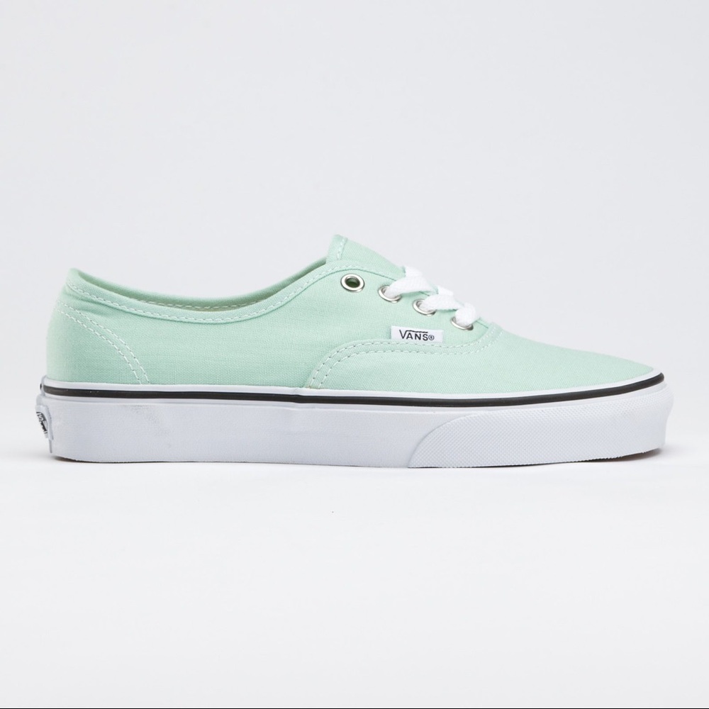 Lighter mint colored Vans